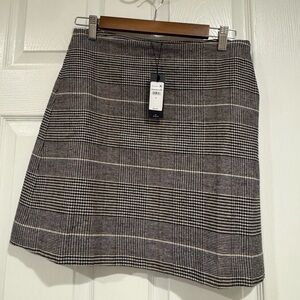 Tommy Hilfiger Plaid Checkered A-Line Skirt